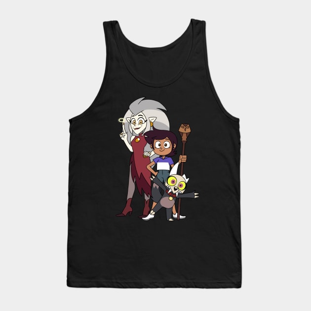 Luz, Eda, & King Tank Top by mrchasecomix